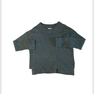 Shrinking Violet Women’s Alpaca Wool Blend Sweater Size Large Forrest Green